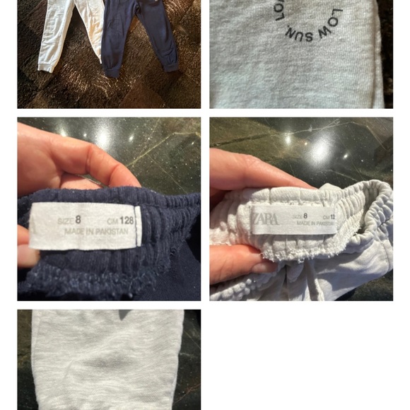 ZARA boys joggers. Gently used. Size 8 - Picture 2 of 2